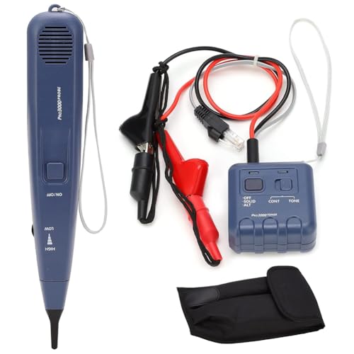 Cpolebev Pro3000 Tongenerator und Sondenset, SmartTone-Technologie, Tragbarer Telefonleitungs-Schaltkreisfinder Cpolebev Pro3000 Tongenerator und Sondenset, SmartTone-Technologie, Tragbarer Telefonleitungs-Schaltkreisfinder von Cpolebev