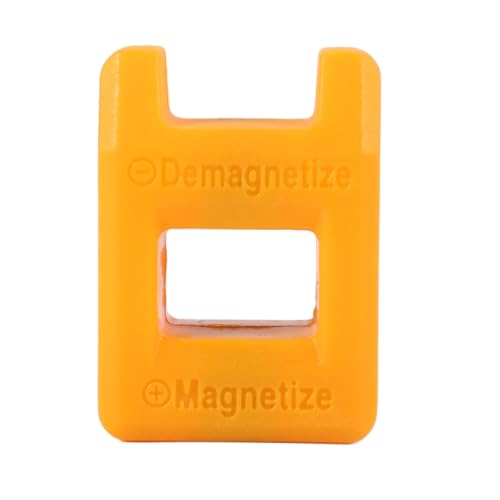 Cpolebev Schraubendreher Magnetisierer Entmagnetisierer Entmagnetisierer Magnetic Practical Pick Up Tool Farbe: Gelb Cpolebev Schraubendreher Magnetisierer Entmagnetisierer Entmagnetisierer Magnetic Practical Pick Up Tool Farbe: Gelb von Cpolebev