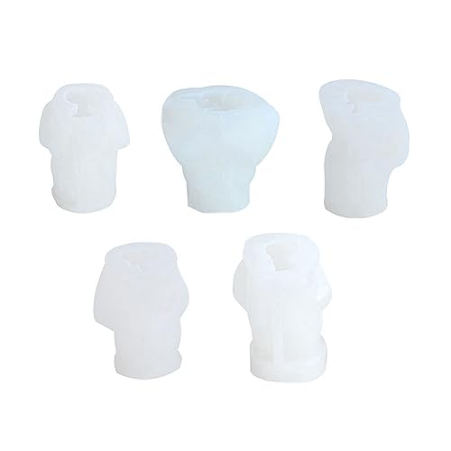 Cpolebev -Silikonform für Kerzen, Verschiedene Engelsformen, Mini-Kerzenform, Niedliche Handgefertigte von Cpolebev