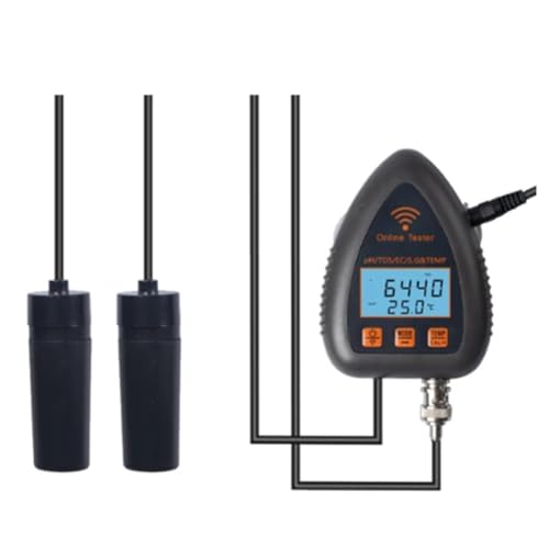 Cpolebev Tuya WiFi 5In1 WasserqualitäTstester Online-Monitor TDS EC SG Salzgehalt TemperaturtestmessgeräT Pool PH-MessgeräT(C) EU-Stecker von Cpolebev