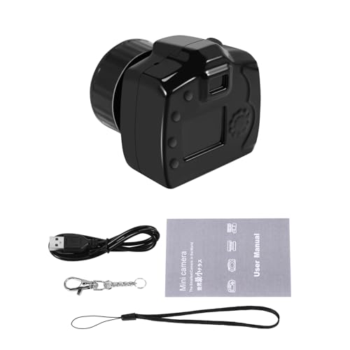 Cpolebev Winzige Mini Kamera HD Video Audio Recorder Webcam Y2000 Camcorder Kleine Sicherheits Secret Nanny Auto Sport Mini Cam von Cpolebev