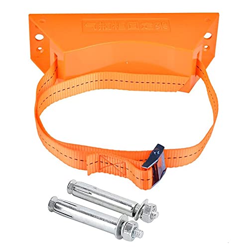 Cpolebev Zylinder Halterung Gas Flaschen Halterung Langlebiger ABS Gas Flaschen Halter für Wohnmobil Wohnmobil RV Caravan,Orange von Cpolebev