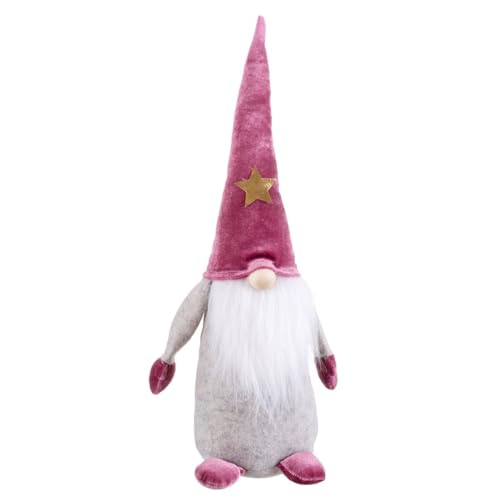 Crack Hogar Stehender Weihnachtsmann, Stoff, 50 cm von CRACK HOGAR
