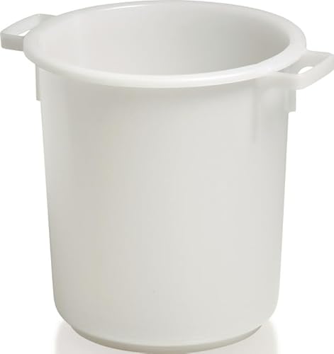 Kunststoffbehälter rd.40l HD-PE weiß D420xH445mm m.Außengriff CRAEMER Kunststoffbehälter rd.40l HD-PE weiß D420xH445mm m.Außengriff CRAEMER von Craemer