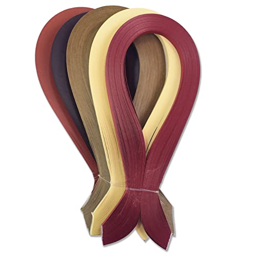 CrafTreat Braune Quilling-Papierstreifen für Bastelarbeiten – 500 Quilling-Streifen 3 mm – Papier-Quilling zum Dekorieren von Karten, Geschenktüten, Bilderrahmen und Scrapbooking CrafTreat Braune Quilling-Papierstreifen für Bastelarbeiten – 500 Quilling-Streifen 3 mm – Papier-Quilling zum Dekorieren von Karten, Geschenktüten, Bilderrahmen und Scrapbooking von CrafTreat
