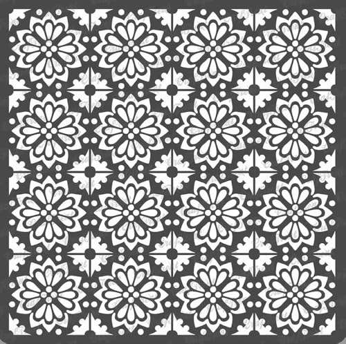 Craftreat Pattern Background Stencil von CrafTreat