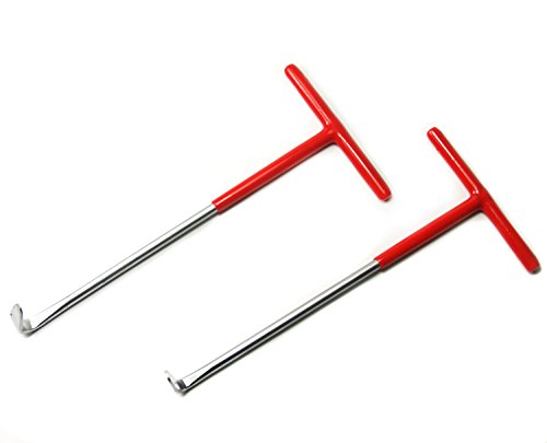 Craft-Equip 2 tlg. Auspuffgummi Ziehhaken Satz Abgasanlage Auspuff KFZ Werkzeug von Craft-Equip