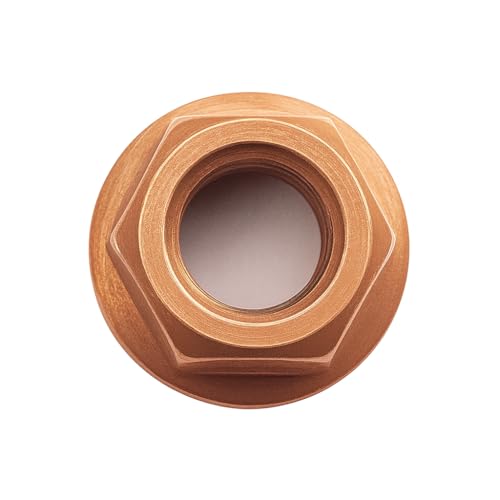 Craft-Equip DIN 6927 Muttern Sechskantmuttern Auspuff Turbolader (10 Stück M6 (45.5M)) von Craft-Equip