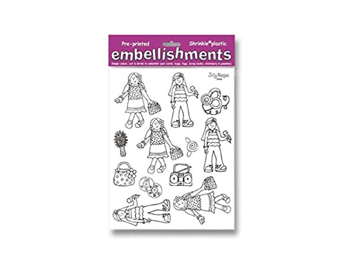 Craft Excess SPSA2011 Kunstbogen Jolly Fashion/Disco, A4, Weiß Craft Excess SPSA2011 Kunstbogen Jolly Fashion/Disco, A4, Weiß von Craft Excess