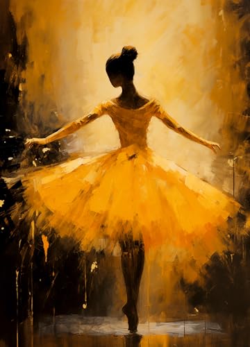 Balletttänzerin Reispapier, 29 x 40,5 cm (1 Stück) – Decoupage-Kunstwerk für Poster, Möbel und Handwerk, Decoupage von CRAFT KREATIVELY von Craft Kreatively