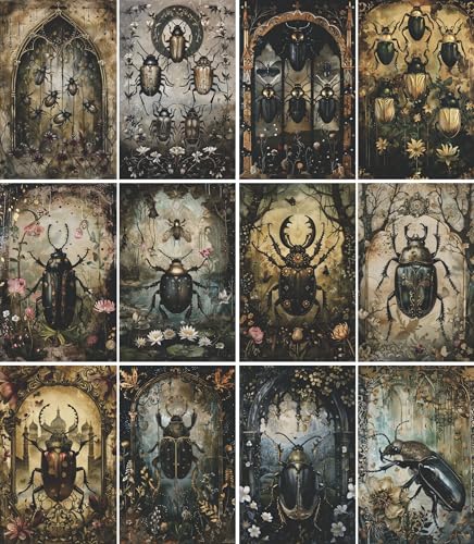 Gothic Bugs Rice Paper, 8 x 10.5 inch - for Decoupage Scrapbooking Cards Crafts Gothic Bugs Rice Paper, 8 x 10.5 inch - for Decoupage Scrapbooking Cards Crafts von Craft Kreatively