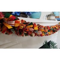 Lappengirlande Herbst Rustikale Bauernhaus Herbst Dekor Lappengirlande Herbst Rustikale Bauernhaus Herbst Dekor von Craft4aCauseLLC