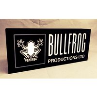 Bullfrog, C64, Amiga, Atari, Usb/Battery, Led, Lichtbox, Nachtlicht, Retro, Gadget, Light Box, Night Light, Gaming, Retrogaming von CraftClubDE