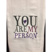 Du Bist Mein Persönlich Besticktes Mehlsack Handtuch Du Bist Mein Persönlich Besticktes Mehlsack Handtuch von CraftDivaCreations