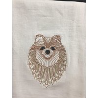 Pommersche Henna Bestickt Mehl Sack Handtuch Pommersche Henna Bestickt Mehl Sack Handtuch von CraftDivaCreations