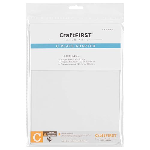 CraftFIRST Schneidplatte C Ersatzadapter klar 14,9 x 19,7 cm CraftFIRST Schneidplatte C Ersatzadapter klar 14,9 x 19,7 cm von CraftFIRST