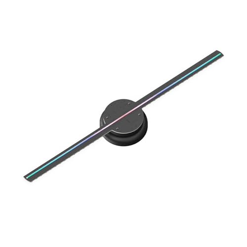 CraftNestUK Werben Sie 3D HD Hologramm Fan Projektor Holografische Werbung Display Led Float Sign Player Shop Werbung Display Licht von CraftNestUK
