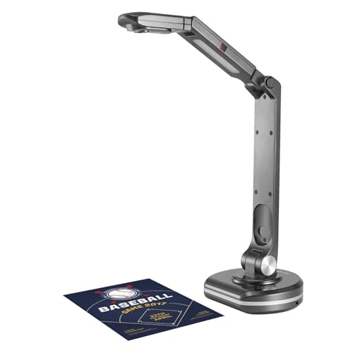 Dokumentenkamera 2 in 1 USB Dokumentenkamera Buchscanner, Webcam W/Auto HD max.A3 Scanning LED Licht für Live Demo Lehre Konferenz Dokumentenkamera 2 in 1 USB Dokumentenkamera Buchscanner, Webcam W/Auto HD max.A3 Scanning LED Licht für Live Demo Lehre Konferenz von CraftNestUK