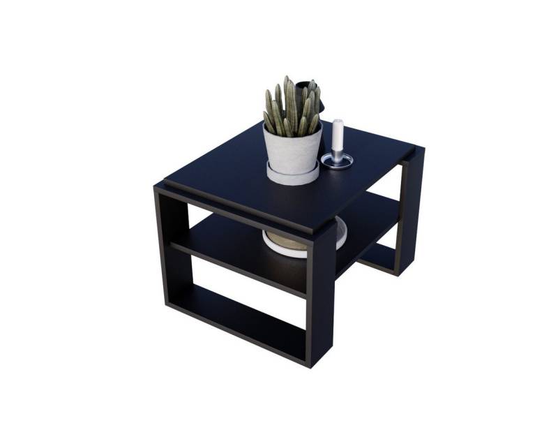 CraftPAK Couchtisch Wohnzimmertisch aus hochwertigem Holz - Couchtisch 54T x 63B x 44H cm von CraftPAK