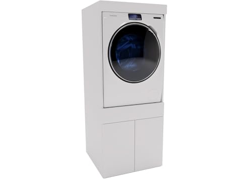 CraftPAK Waschmaschinenschrank geeignet für Waschmaschine oder Wäschetrockner, Waschmaschinenschrank Überbauschrank, Badezimmermöbel Größe 67x162x63cm, Weiß CraftPAK Waschmaschinenschrank geeignet für Waschmaschine oder Wäschetrockner, Waschmaschinenschrank Überbauschrank, Badezimmermöbel Größe 67x162x63cm, Weiß von CraftPAK