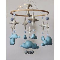 Babymobile, Krippe, Handgefertigtes Spielzeug, Kinderzimmer Für Jungen, Neutrales Kinderzimmer, Glückwunsch, Schwangerschaftsgeschenk Babymobile, Krippe, Handgefertigtes Spielzeug, Kinderzimmer Für Jungen, Neutrales Kinderzimmer, Glückwunsch, Schwangerschaftsgeschenk von CraftPieToys