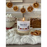 Fika Fest Duftkerze - Bezaubernder Duft Von Gebäck von CraftSocietyCandles