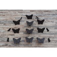 10 Stück Vintage Stil Gusseisen Schmetterling Form Türknöpfe Schubladenschrank Schrank Tür Tor Griffe Bauernhof Scheune Haus Küche Dekor von CraftandcreatioStore