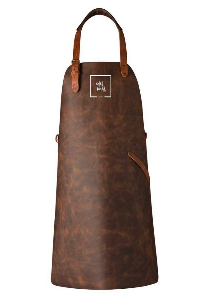 Crafted Leather & Lifestyle Grillschürze Vintage, Cognac-Farbig, (1-tlg) Crafted Leather & Lifestyle Grillschürze Vintage, Cognac-Farbig, (1-tlg) von Crafted Leather & Lifestyle