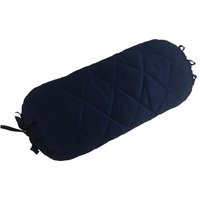Navy Blau Nackenrolle Kissenbezug Gesteppte - Polyester Lange Solide 6 "Durchmesser von CraftedByFabrya