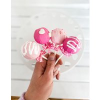 Faux-Cake-Pops | Fake-Cake-Pop Valentinstag Cake Pop |Faux Food| Tiered Tablett Faux Food von CraftedHiveCulture