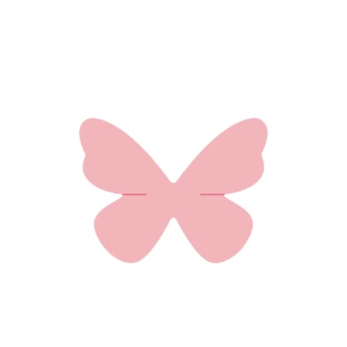 Craftelier - Mini-Stanzform für Scrapbooking, Basteln und Kartenherstellung, Dekorationen und Projekte | Schmetterling in Spulenform - Ungefähre Größe der Stanzform: 4,02 cm x 3,10 cm von Craftelier