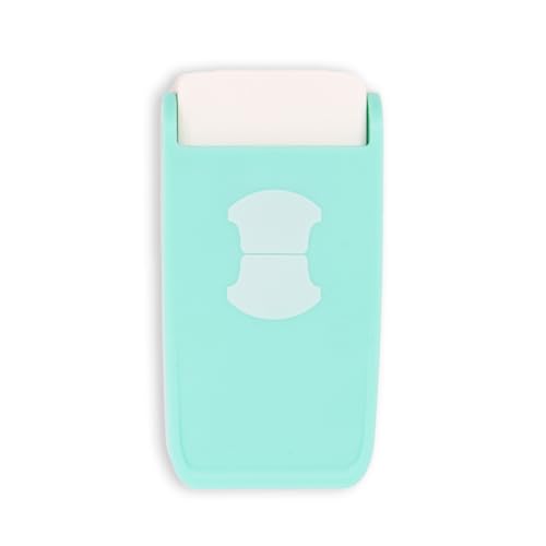 Craftelier Multimaterial-Stanzer, abgerundet, um personalisierte Tabs in Agendas, Planern oder Alben zu erstellen. Ideal für Scrapbooking und Bastelprojekte. Tab-Größe: 4 x 2,7 cm. Farbe: Türkis Craftelier Multimaterial-Stanzer, abgerundet, um personalisierte Tabs in Agendas, Planern oder Alben zu erstellen. Ideal für Scrapbooking und Bastelprojekte. Tab-Größe: 4 x 2,7 cm. Farbe: Türkis von Craftelier