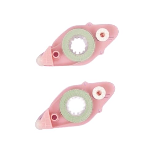 Craftelier - Nachfüllbares doppelseitiges Klebeband für rosa Spender | Entwickelt für Scrapbooking und andere Bastelprojekte | Enthält 2 Nachfüllpackungen | Maße 8 mm x 7 m von Craftelier