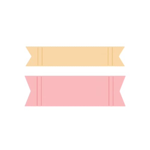Craftelier - Pop-Up Banner Stanzform zum Verzieren von Scrapbooking-, Bastel- und Kartenprojekten | Geeignet für verschiedene Materialien | Größe ca. 6,5 x 1,96 cm von Craftelier
