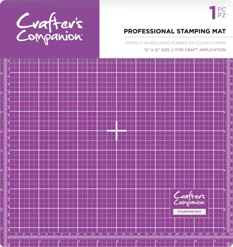 Crafter's Companion CC-TOOL-STMAT Crafter's Companion-12 x 12" professionelle Stanzmatte, Lila, 12" x 12" von Crafter's Companion