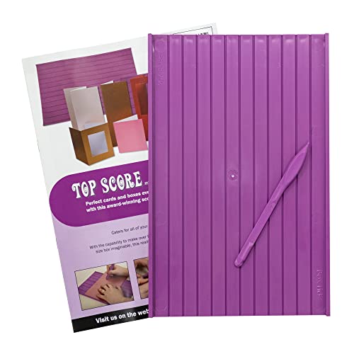 Crafter's Companion - Vielseitiges Falzbrett Scoring Board, Lila von Crafter's Companion
