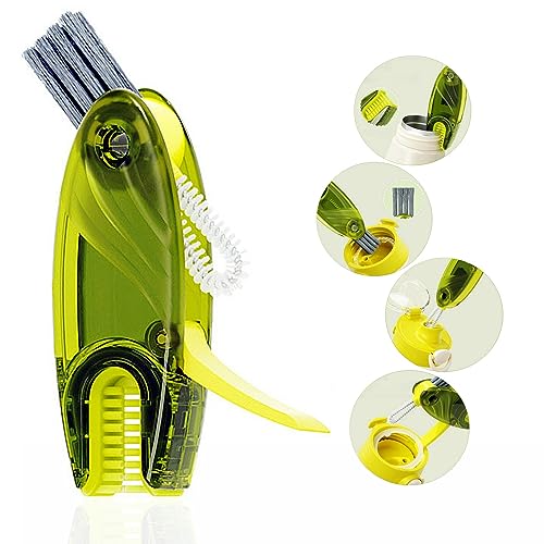4 in 1 Tassendeckel-Reinigungsbürsten-Set, multifunktionaler Flaschenbürstenreiniger, winzige Flaschenbecher, Deckelbürste, Strohhalm-Reiniger, Werkzeuge, Mini-Silikon-Flaschenhalter-Reiniger mit 4 in 1 Tassendeckel-Reinigungsbürsten-Set, multifunktionaler Flaschenbürstenreiniger, winzige Flaschenbecher, Deckelbürste, Strohhalm-Reiniger, Werkzeuge, Mini-Silikon-Flaschenhalter-Reiniger mit von CraftinAround
