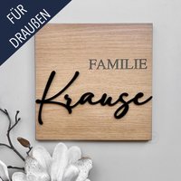 Eckiges Türschild Aus Hpl - Komplett Wetterfest Eckiges Türschild Aus Hpl - Komplett Wetterfest von CraftingStudioOnEtsy