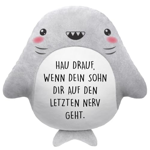 Craftique Geschenke für Mama, Hai ZierKissen, Geburtstagsgeschenk für Mama, Mutter von Sohn, Besonderes Geschenk Mutter, Muttertagsgeschenk, Weihnachtensgeschenk für Mütter Craftique Geschenke für Mama, Hai ZierKissen, Geburtstagsgeschenk für Mama, Mutter von Sohn, Besonderes Geschenk Mutter, Muttertagsgeschenk, Weihnachtensgeschenk für Mütter von Craftique