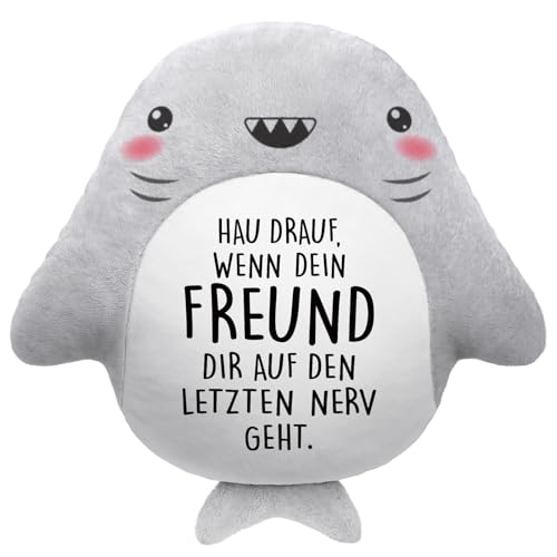 Craftique Geschenke für die Freundin, Hai ZierKissen, Geburtstagsgeschenk für Frauen, Freundin Geschenkidee für Kollegin, Schwester, Tochter, Anti-Stress-Kissen Craftique Geschenke für die Freundin, Hai ZierKissen, Geburtstagsgeschenk für Frauen, Freundin Geschenkidee für Kollegin, Schwester, Tochter, Anti-Stress-Kissen von Craftique