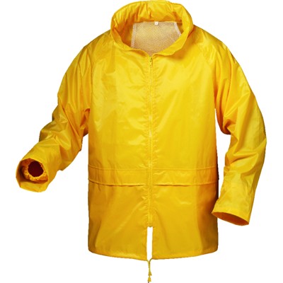 Regenschutzset SONDERBORG, gelb, Größe 0 von Craftland