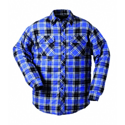Thermohemd ONTARIO, blau/schwarz, Größe 2 von Craftland