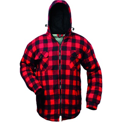Thermohemd OREGON, rot/schwarz, Größe 1 von Craftland