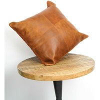 Melvin Leather Co Patchwork Kissenbezug Lederkissen Vintage Leder Tan Melvin Leather Co Patchwork Kissenbezug Lederkissen Vintage Leder Tan von CraftluxeAustralia