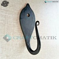 Haken | Mittelalter Wandhaken Handgeschmiedet Garderobenleiste Aus Schmiedeeisen Nostalgisch Antik Stil Hfwh08 Haken | Mittelalter Wandhaken Handgeschmiedet Garderobenleiste Aus Schmiedeeisen Nostalgisch Antik Stil Hfwh08 von Craftomatik