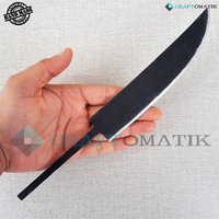 Messerklinge | Messerbau 28 cm Klingenrohling Küchenmesser Hfb03 von Craftomatik