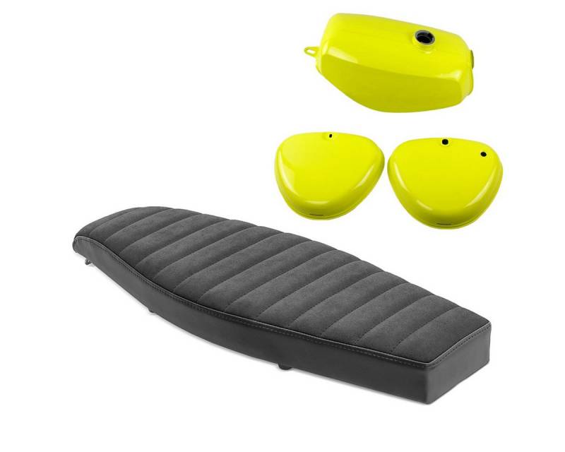 Craftride Halter Sitzbank flach VS1 # passend für Simson S51 / S50 / S70 + Tank / Benzi von Craftride