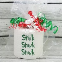 Stink Stank Stunk 2 Besticktes Toilettenpapier von CraftsByRAJA
