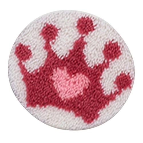 Knüpfhaken-Set, 30,5 x 30,5 cm (12 x 12 Zoll), Krone von CraftsFabrics