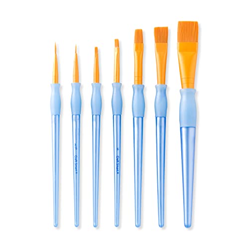 Vielzahl Pinsel-Set Super Value Pack Golden Taklon von Craft Gambit 7 Stück von CraftsMart